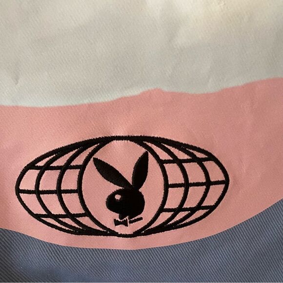 Homme Femme x Playboy Fantasy Jacket Blue men’s graphic NWT Sz M $295 - Picture 11 of 11